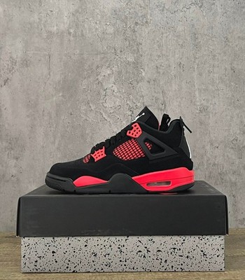 Size 4.5M/6W - Nike Air Jordan 4 Retro Low 'Red Thunder' - CT8527