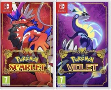 Image of Pokémon Scarlet (Nintendo Switch) + Pokémon Violet (Nintendo Switch)