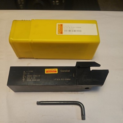  Sandvik Coromant LF123L100-20BM TOOL HOLDER FOR PARTING & GROOVING  LOT922