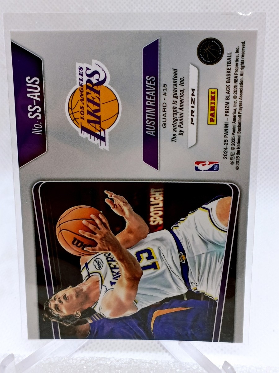 2024-25 Panini Prizm Black - Sensational Signatures Austin Reaves 