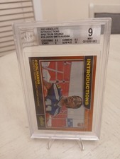 2023 Jason Smith Njigba Graded Rookie Card 58/75. rookie card picture