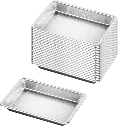 Restaurantware-Bento Tek 1 Ounce Sauce Dipping Dishes, 100 1 oz, Silver