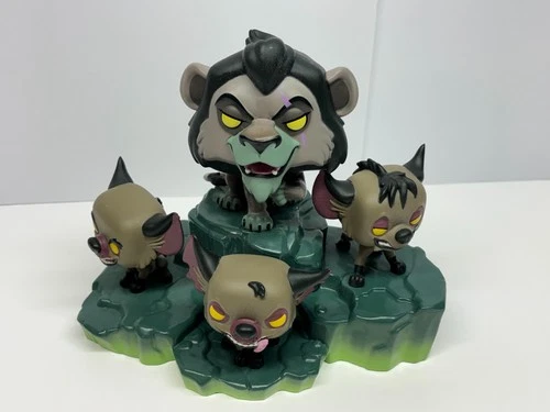 Funko POP! 1204 Disney Villains Lion King Scar w/ Hyenas Hot Topic NO BOX