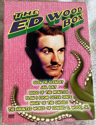 THE ED WOOD BOX/VERY GOOD 6-DVD SET: Plan 9 From Outer Space/Night of the Ghouls