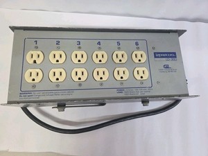 Leprecon LD-360 6 Channel Edison Dimmer 1800 Watts- Tested Very Good!