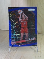 2025 Panini Prizm WNBA Lexie Hull Blue Velocity Prizm #51 Indiana Fever