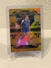 Alissa Pili 2024 Panini WNBA Select Concourse Level Gold Rookie /10