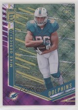 2018 Donruss Elite Rookies Purple /99 Mike Gesicki #199 03ys