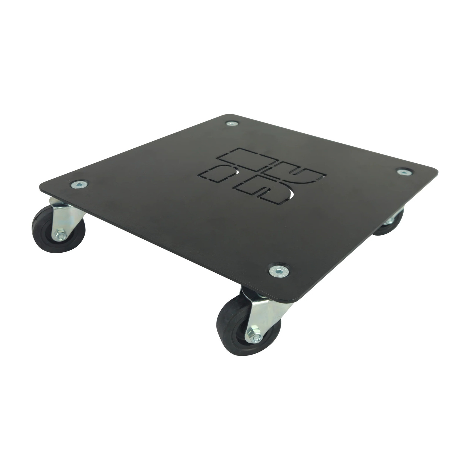 Sottovaso con Ruote Design Flat 30x30 cm - Soluzione Invisibile e Robusta