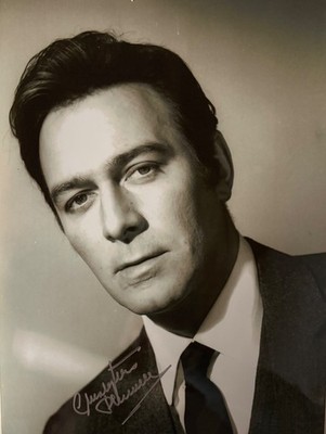 Christopher Plummer - Autogramm original signiert - Großfoto 20x25 cm
