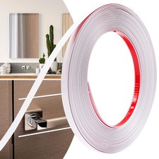 0.39in x 40Ft Peel and Stick Wall Molding Trim, Flexible Trim 2/5in-40Ft