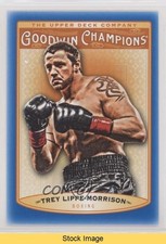 2019 Upper Deck Goodwin Champions Royal Blue Trey Lippe-Morrison #34 READ 6f8