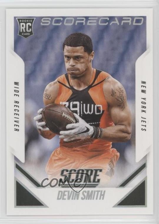 2015 Score Rookie Scorecard Devin Smith #409 Rookie RC 7ij