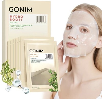 20 MASKS Gonim Hydro Boost Skin Barrier Mask Korean Hyaluronic Acid Collagen