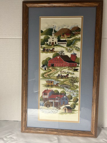 Friedliche Landschaft Szene Nadelspitze Bild 22 Zoll x 121/2 Zoll