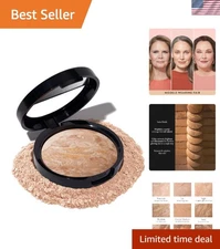 02 Fair Baked Foundation - Self-Adjusting, Vitamin C Infused for Youthful Glow