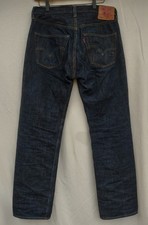LEVI'S LVC BIG E MADE IN USA 501XX 1947 SELVEDGE RIGID JEANS Sz 32x30