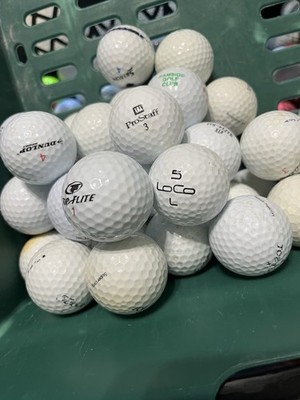 40 x gemischte Marken Golfbälle - neuwertig und Pearl Grader..