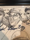 1994 Negro League Legends 16x20 Litho Signed By 11 Players & Artist + COA — photo 4
