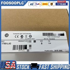 NEW Sealed 1768-L43 Allen Bradley CompactLogix L43 Controller Ser B US