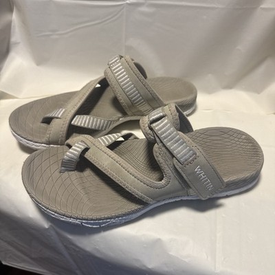 WHITIN Women's Toe Thong Sandal Beach Outdoor Flip Flop Arch Support Size 7.5