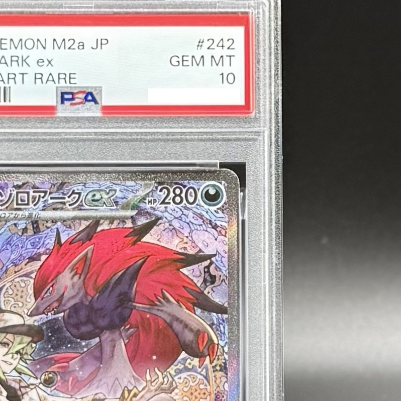 PSA 10 N's Zoroark ex SAR 242/193 MEGA Dream ex M2a Pokemon Card
