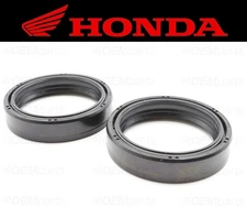 Set of (2) Honda Front Fork Oil Seal (See Fitment Chart) #51490-MCF-000