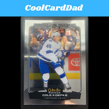 2022-23 O-Pee-Chee Platinum Marquee Rookie Cole Koepke #284 Tampa Bay  Bolts