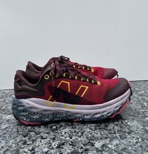 New Balance / Fresh Foam X More Trail v2 Garnet Red/  Pink/  Grey Women  s SZ 7