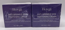 ( 2 PACK ) Hoygi Anti Wrinkle Skin Tightening  1.7 Oz. EXP : 4/28 FREE SHIPPING