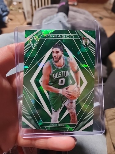 2023-24 Panini Phoenix NBA Jayson Tatum Paragon Green Ice /149 #7 Celtics - Picture 1 of 2