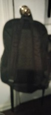 unbranded mesh XL teenagers, adults; unisex backpack black pre-owned