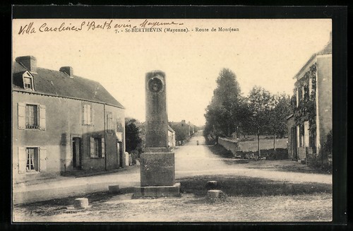 CPA St-Berthevin, Route de Montjean  - Photo 1 sur 2