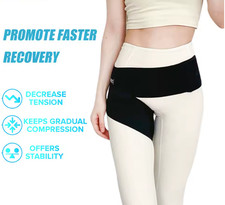 Hip Brace Compression Groin Thigh Sleeve Sciatica Support Wrap for Pain Relief