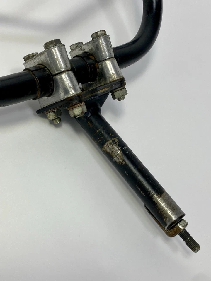 1983 Huffy V-образные стержни и двойной зажим стержень винтажный начале 80-х старая школа BMX черный - Изображение 3 из 4