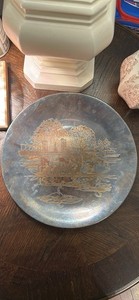 VTG The Swan Boat Reed&Barton damascene Limited Edition Of 500. Number 47 Boston