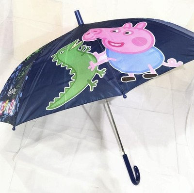 Regenschirm GEORGE von PEPPA PIG manuell für Kinder Regen faltbar