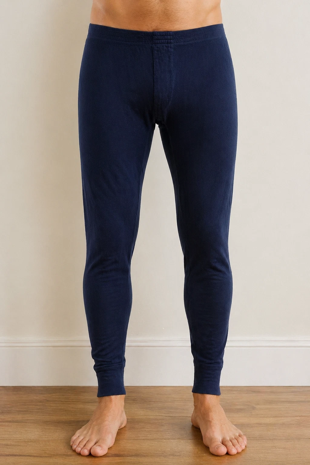 Vintage 100% Silk Terramar Thermasilk Pants Men’s S Navy Base Layer Long Johns