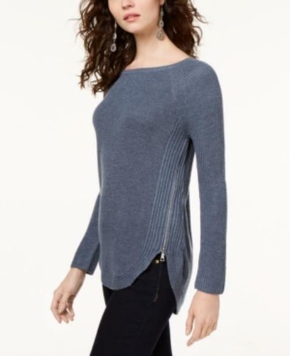 MSRP $90 Inc Petite Waffle-Knit Side 