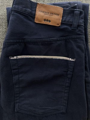 Goodenough Finesse Denim Pants Navy 34 90s Cotton Rare Vintage 