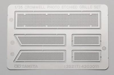 Tamiya 35222 Cromwell Mk.II Etched Grille Modellbausatz im Maßstab 1:35