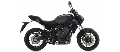 ARROW Auspuffanlage Komplett Racing Thunder Aluminium Schwarz Yamaha MT 07