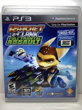 Ratchet & Clank: Full Frontal Assault, PS3, NO MANUAL, Tested