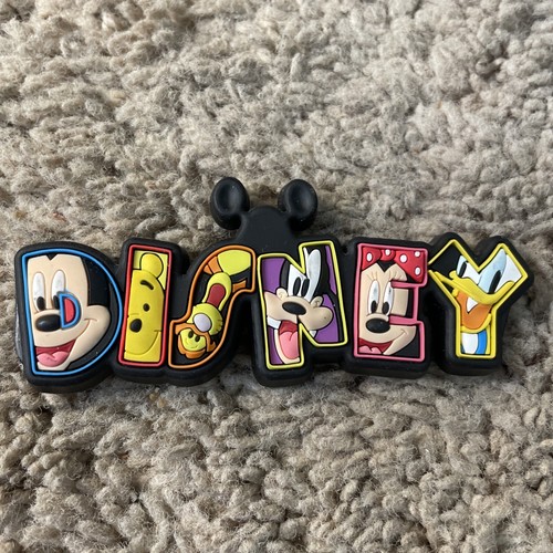 Disney Logo 3D Soft Touch Refrigerator Magnet Rubber 1.5in x 3.5in - Picture 4 of 6