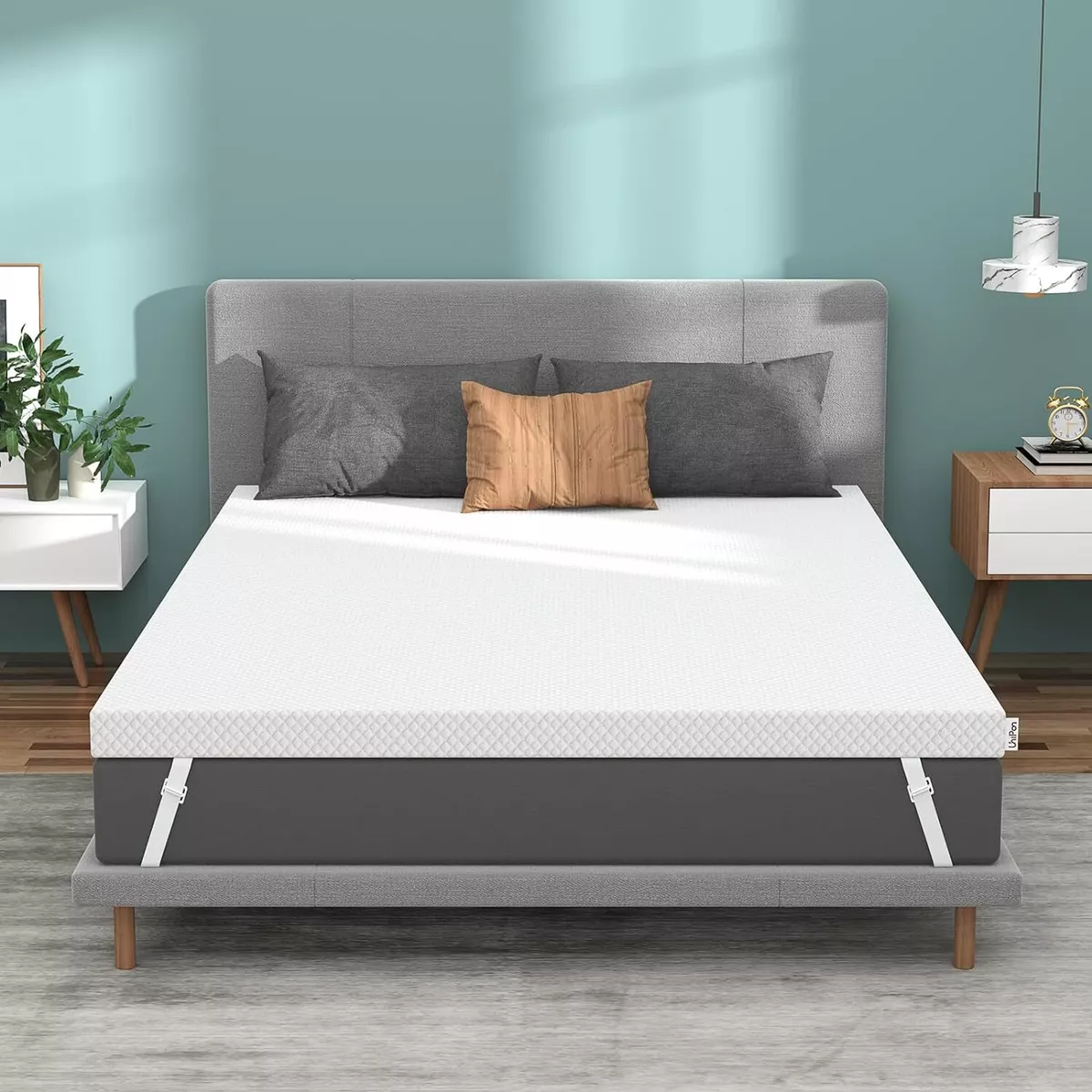 Firm gel mattress sale topper