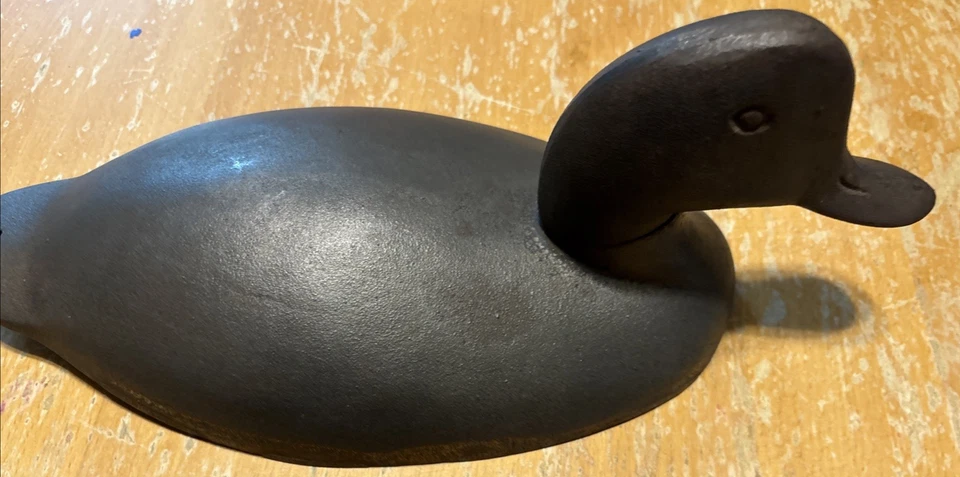 12.5" Antique Cast Iron Sink Box Duck Decoy 5 lbs  0.8 oz - Image 2 of 4