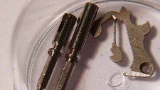 1 LOT of watch parts: setting lever, setting lever spring, Female WINDING Stem 1