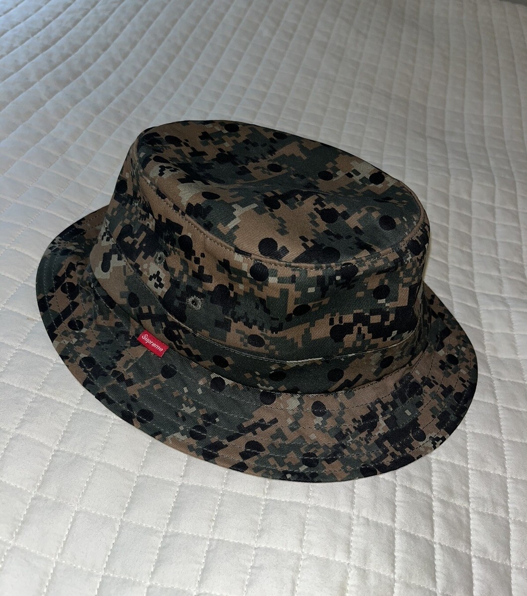 NEW Supreme X Comme des Garçons 2013 Crusher Bucket Hat Size NEW Supreme X Comme des Garçons 2013 Crusher Bucket Hat Size
