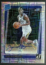 2021-22 Donruss Choice Jared Butler Rated Rookie Auto Utah Jazz SP 💎