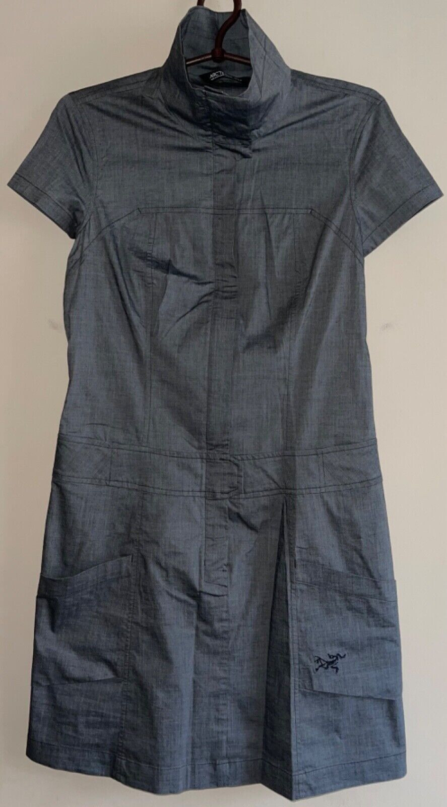 ARC'TERYX BLASA ABITO FI COTONE DONNA TAGLIA 6 DENIM